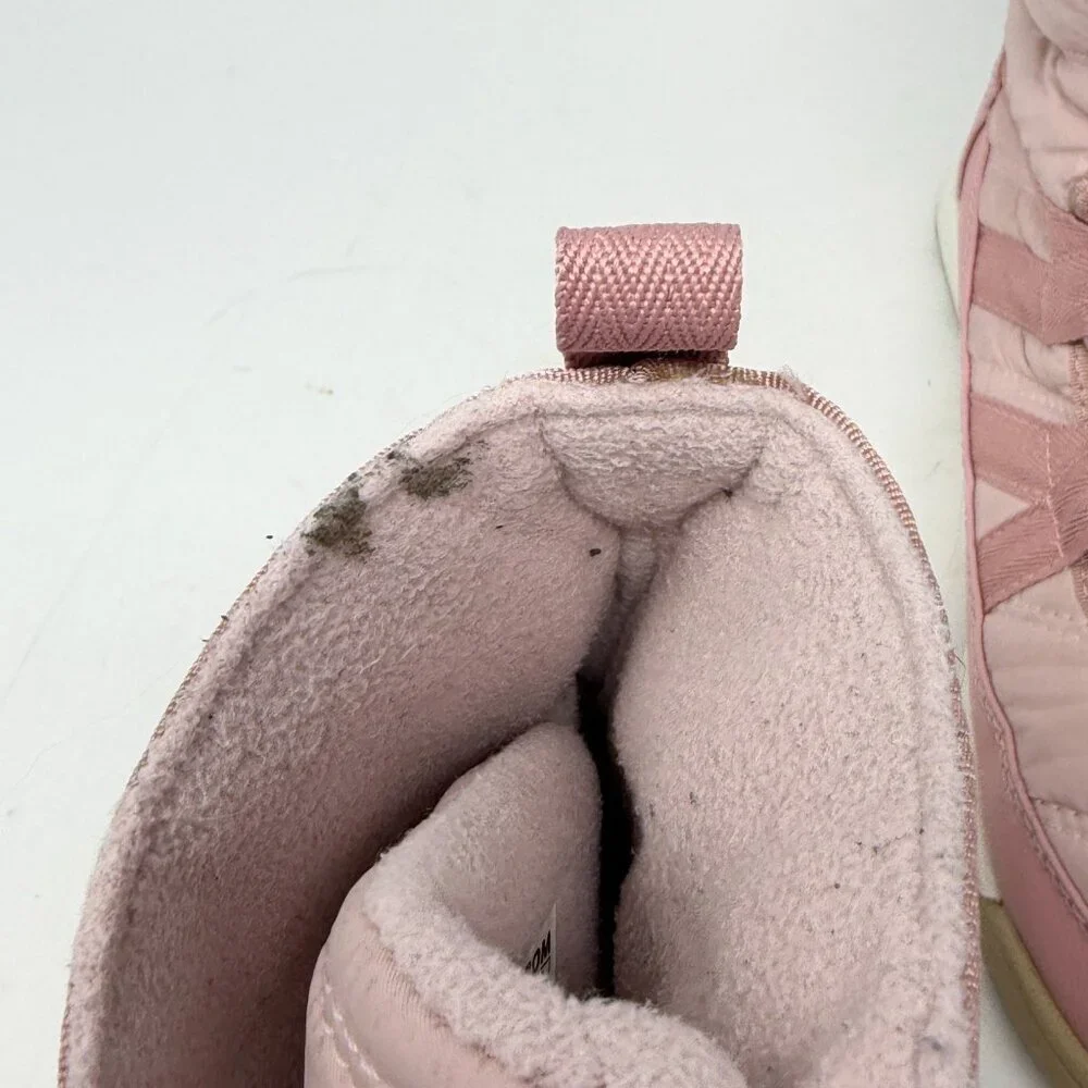 Sorel youth snow boots pink 5 girls